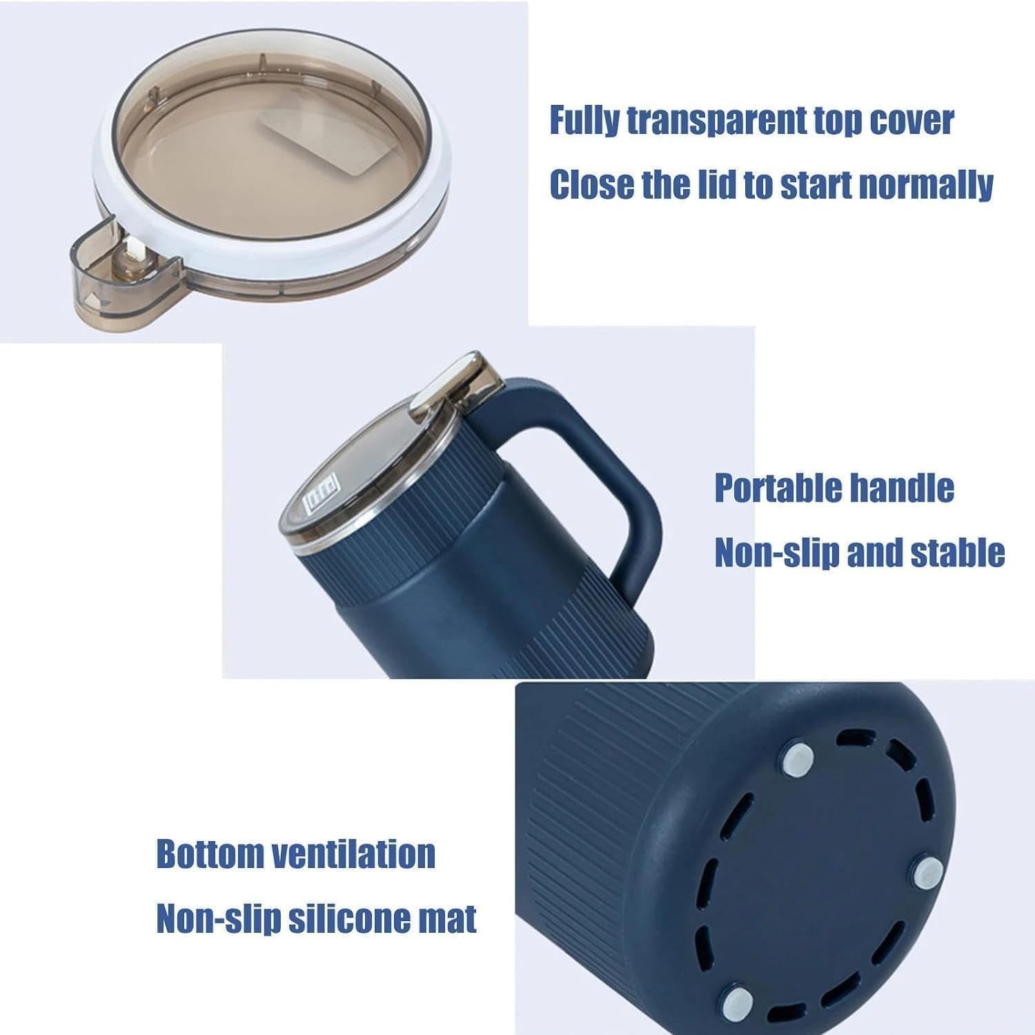 Manual Coffee Grinder with Handle ? Portable Hand Crank Coffee Bean Grinder, Adjustable Ceramic Burr for Espresso, French Press, Drip &amp; Travel Use