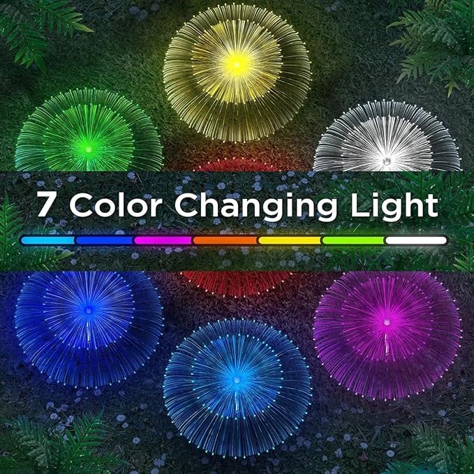 Solar Jellyfish Light ? Waterproof Color-Changing LED Hanging Garden Light | Outdoor Solar-Powered Decorative Lamp for Yard, Patio, Lawn & Balcony