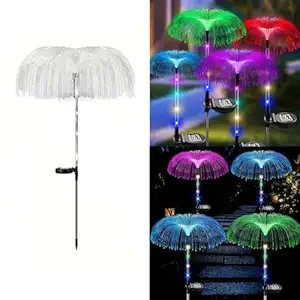 Solar Jellyfish Light ? Waterproof Color-Changing LED Hanging Garden Light | Outdoor Solar-Powered Decorative Lamp for Yard, Patio, Lawn & Balcony