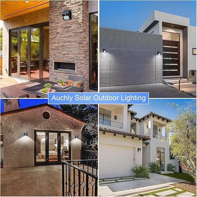 20 LED Motion Sensor Solar Light ? Outdoor Waterproof Wall Lamp with Auto On/Off | Security Solar Lights for Garden, Yard, Garage, Pathway & Entrance