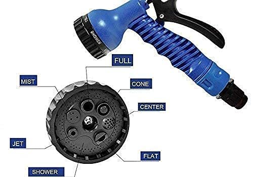 Mini Hose 15M / 50FT | Expandable Garden Water Pipe with Spray Nozzle | Lightweight, Flexible & Leak-Proof Hose for Home, Garden, Car Wash & Outdoor Use