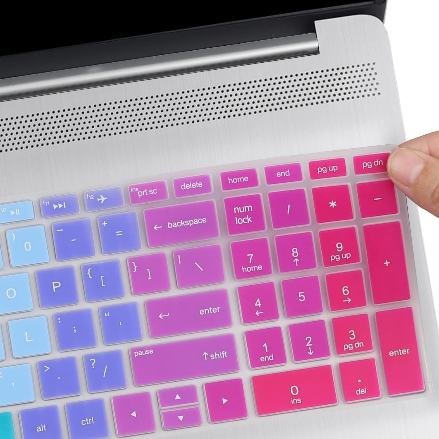 Silicon Keyboard Protector Film ? Ultra-Thin, Waterproof & Dustproof Cover for Laptop & Desktop Keyboards, Washable Silicone Skin for Smooth Typing