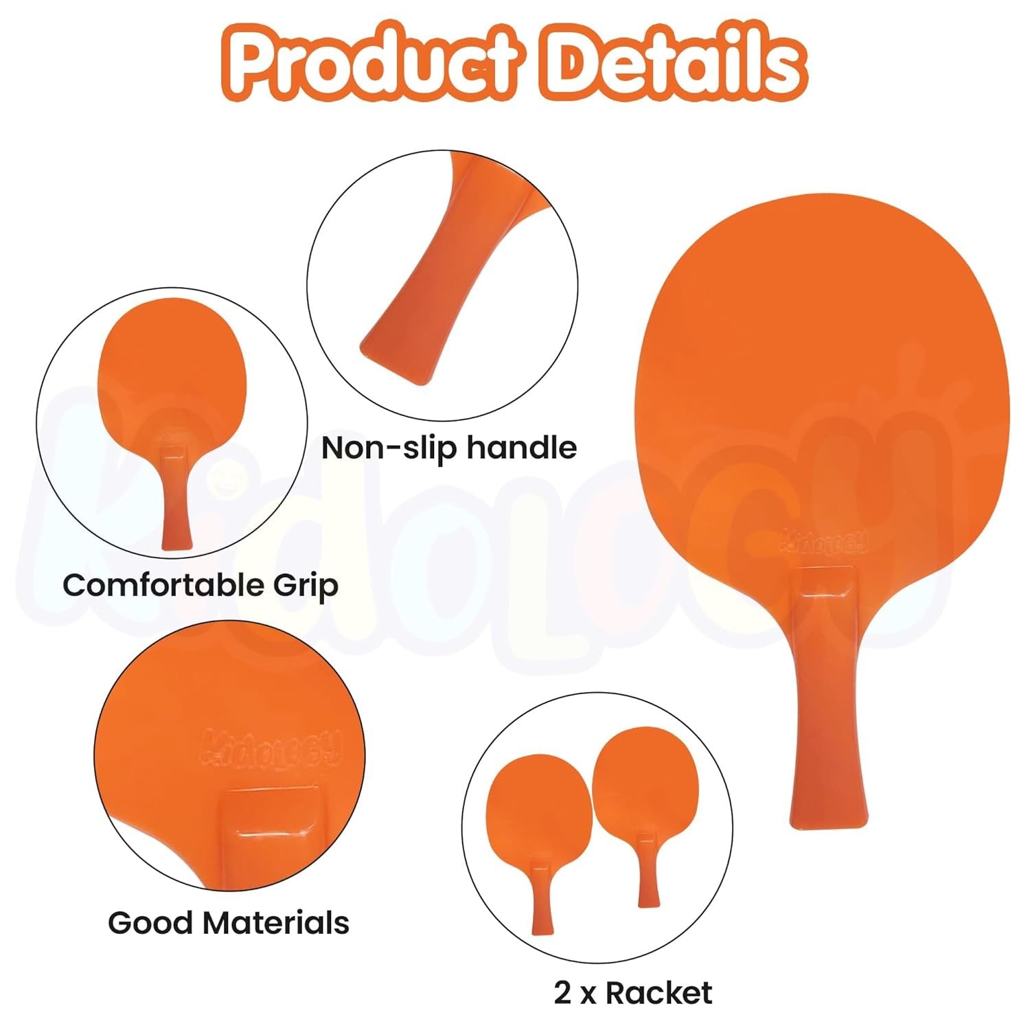 Ping Pong Table Tennis Trainer ? Solo Training Set with Elastic Rod & Base, Portable Practice Tool for Kids & Adults, Indoor Outdoor Ping Pong Rebounder