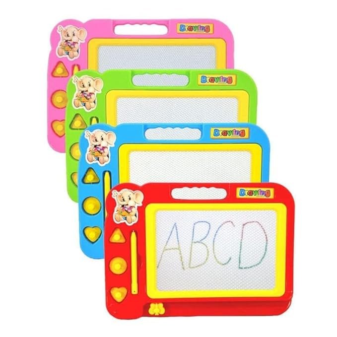 Educational Writing Slate for Kids ? Reusable Double-Sided Learning Board with Alphabets & Numbers | Early Learning Tool for Preschool & Nursery
