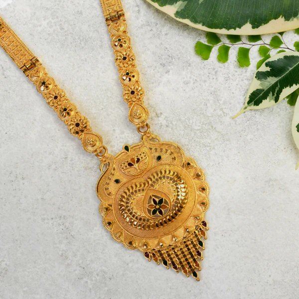 Opulent Jade Necklace for Women ? Natural Green Stone Jewelry | Elegant Gift for Heritage and Traditional Wear