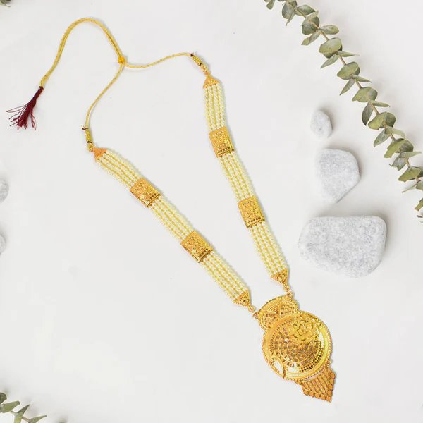 Moti Pearl Necklace Set ? Radiance and Style Combined for Women, Perfect for Festive Occasions