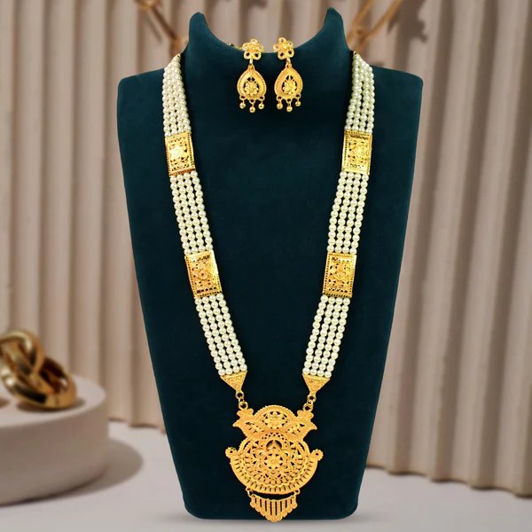 Classic Moti Pearl Necklace ? A Symbol of Elegance and Grace, Perfect for Formal Events