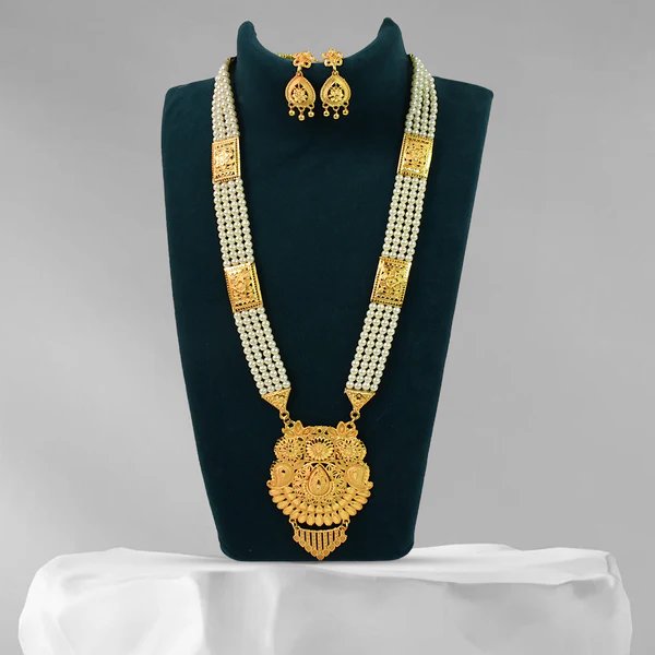 Elegant Moti Necklace ? A Timeless Classic for Women, Perfect for Every Occasion