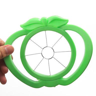2457 Plastic Apple Cutter Slicer with 8 Blades and Handle DeoDap