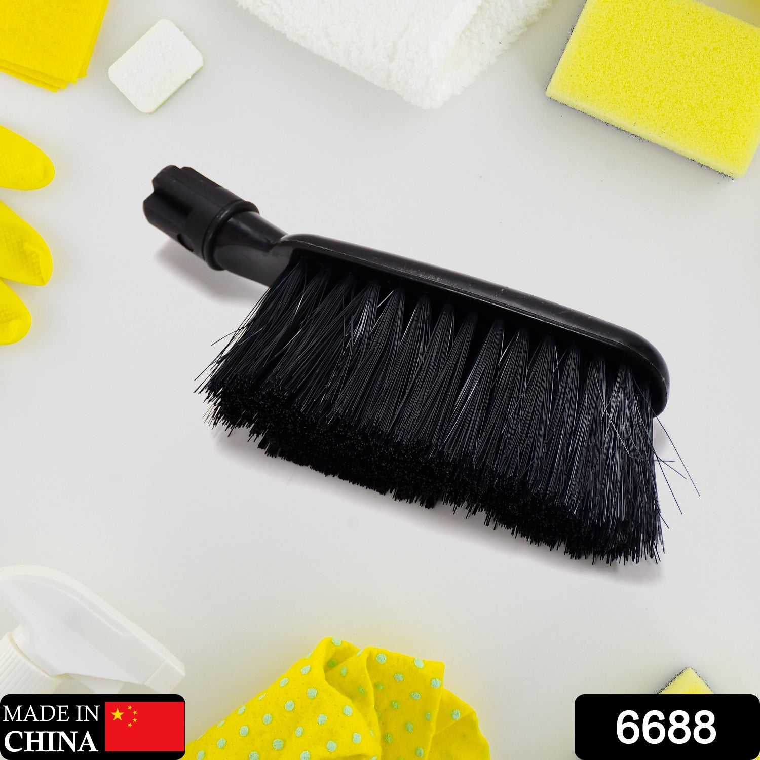 6688 Soft Long Bristle Carpet Upholstery Cleaning Brush DoeDap