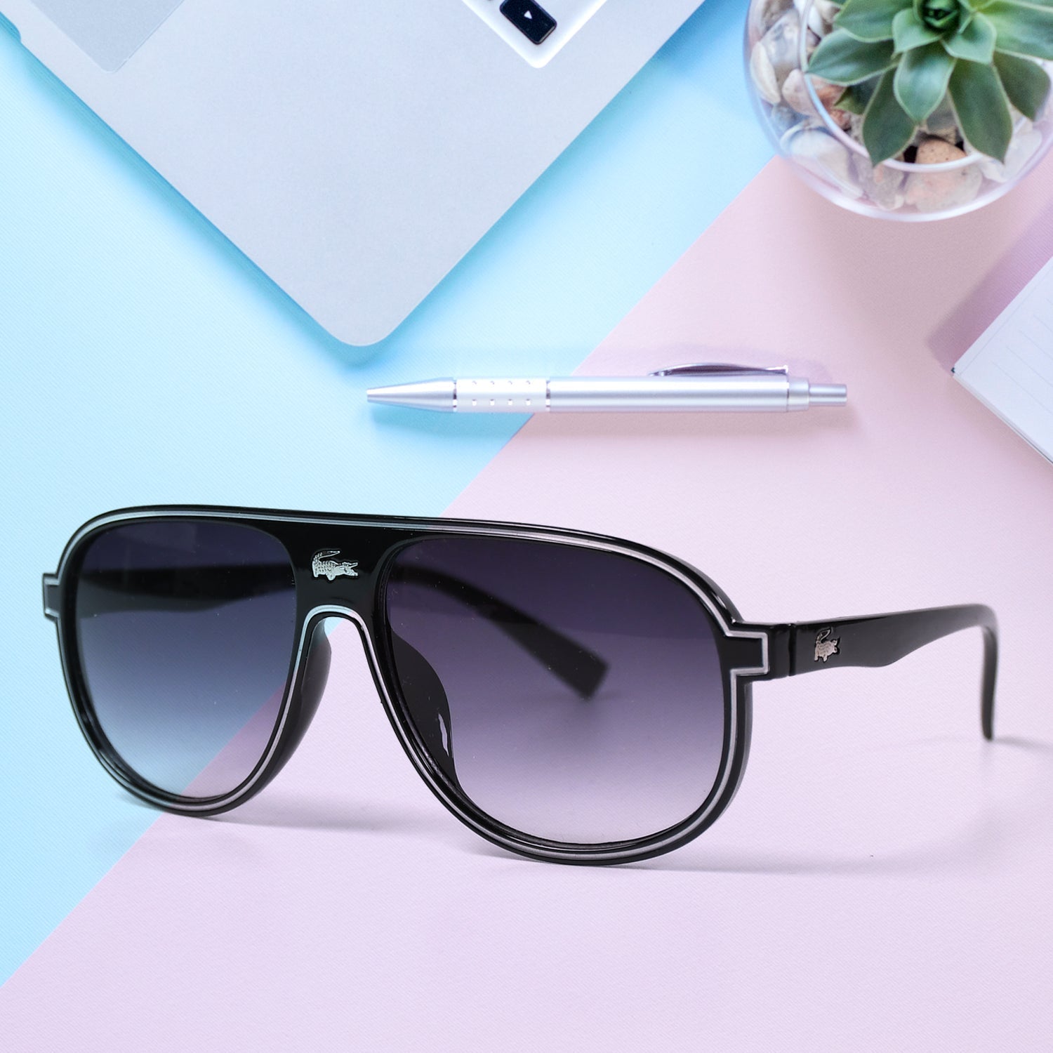 1181 Fashion Sunglasses Full Rim Wayfarer Branded Latest and Stylish Sunglasses | Polarized and 100% UV Protected | Men Sunglasses DeoDap