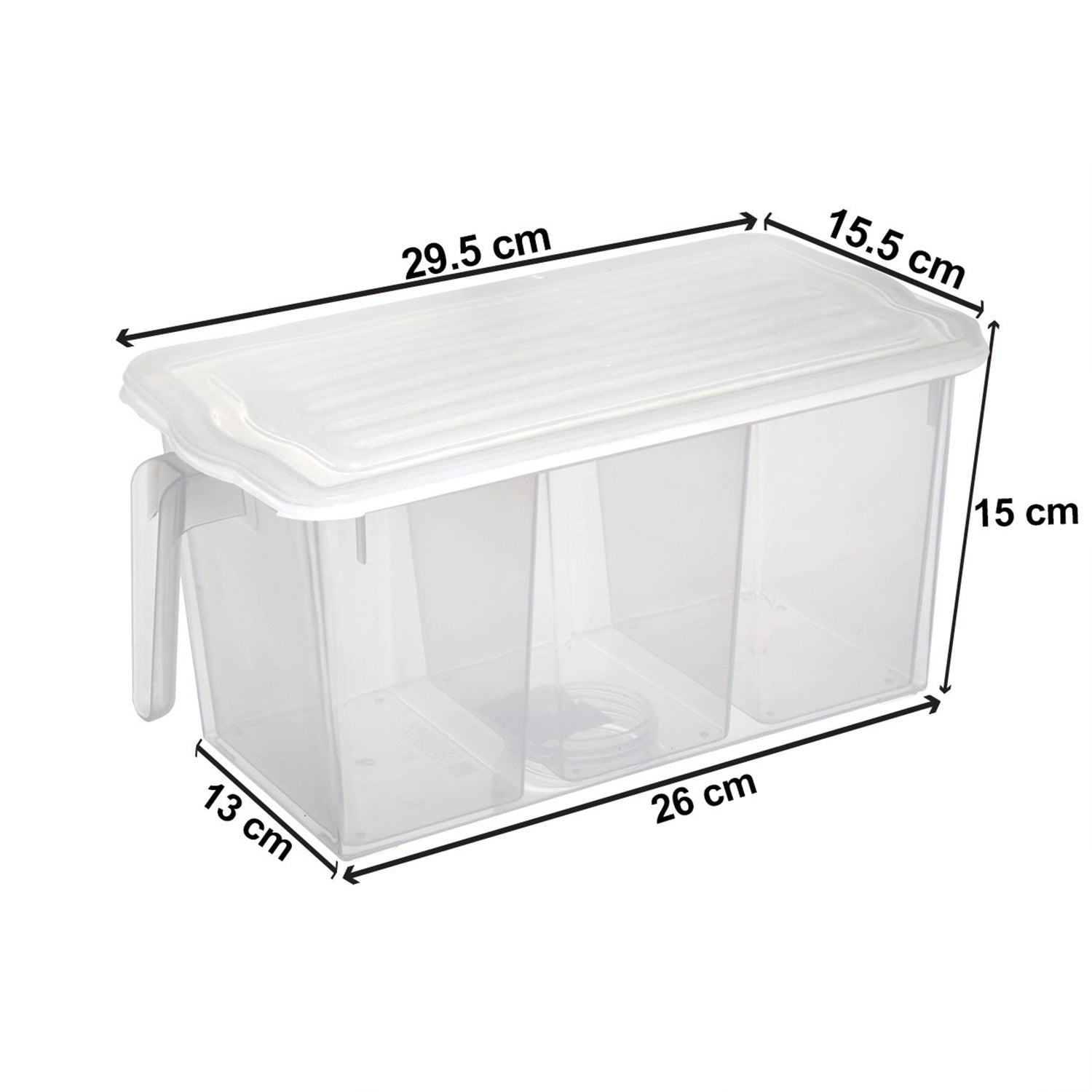 2518B Refrigerator Organizer Fresh-Keeping Box Case Kitchen Storage Box DeoDap