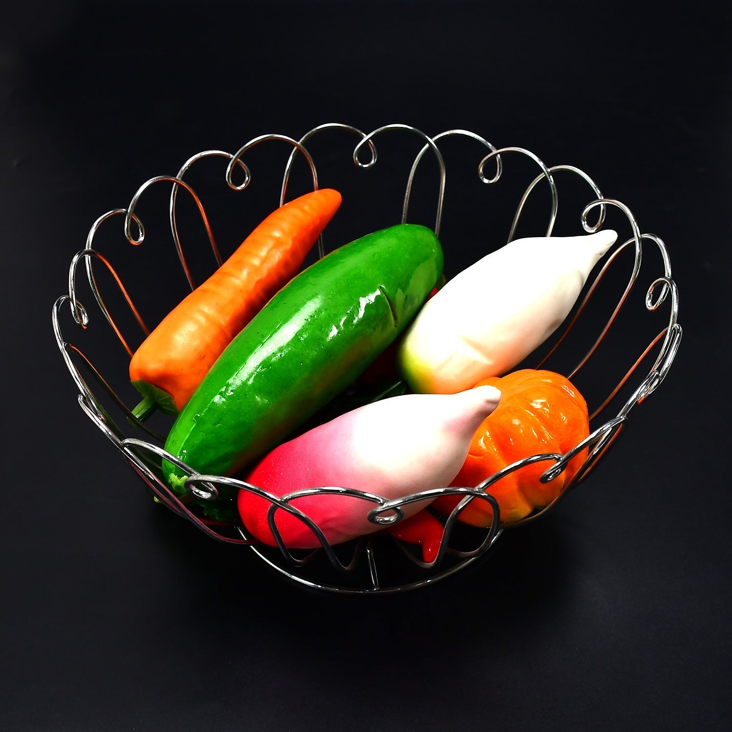5198 Fruit & Multiuse Bowl  For  Kitchen & Home Use Bowl 25cm DeoDap