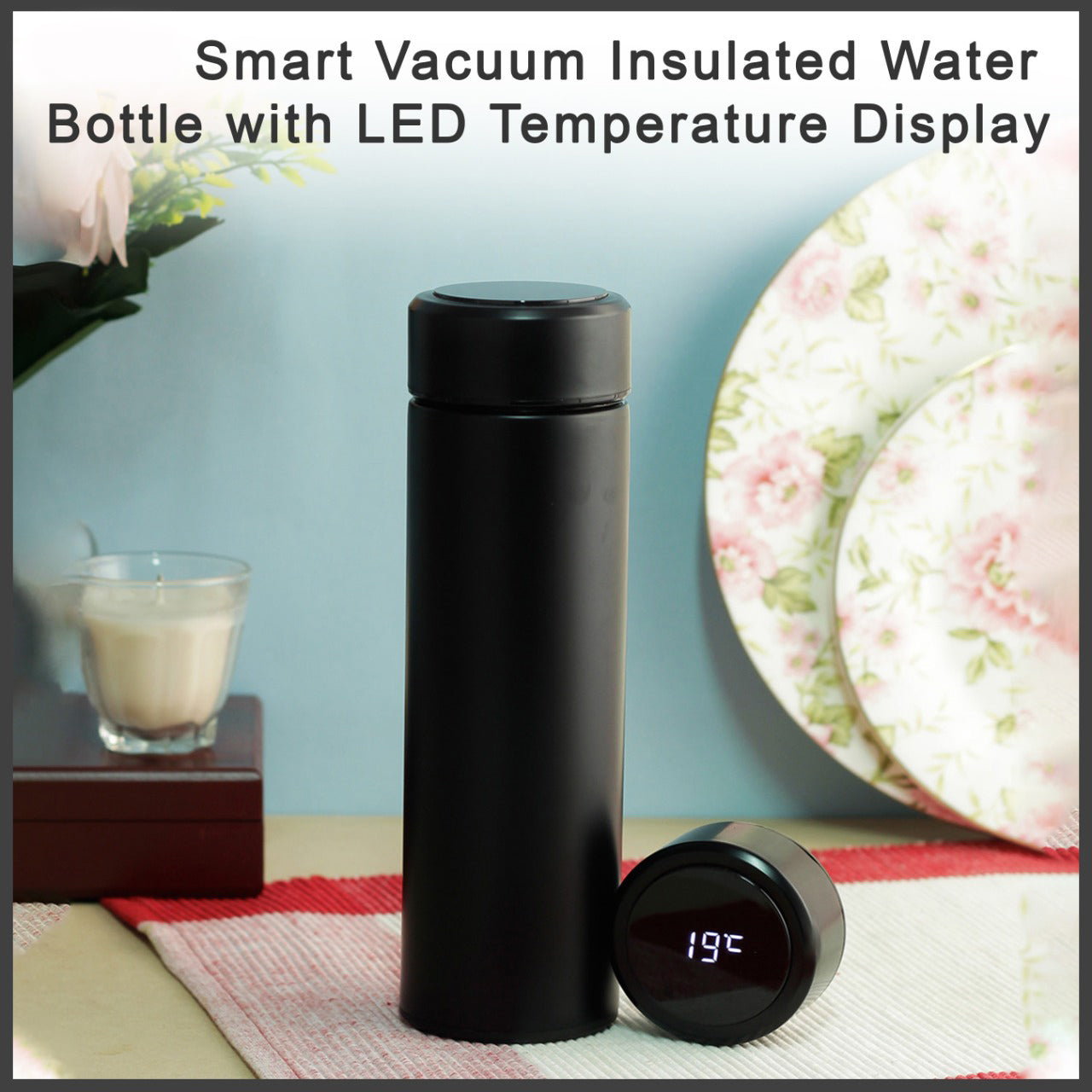 0726B SMART VACUUM INSULATED WATER BOTTLE WITH LED TEMPERATURE DISPLAY DeoDap