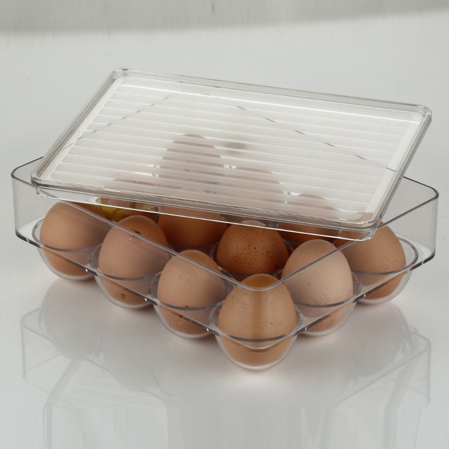 2794B 12 Cavity Egg Storage Box For Holding And Placing Eggs Easily And Firmly. DeoDap