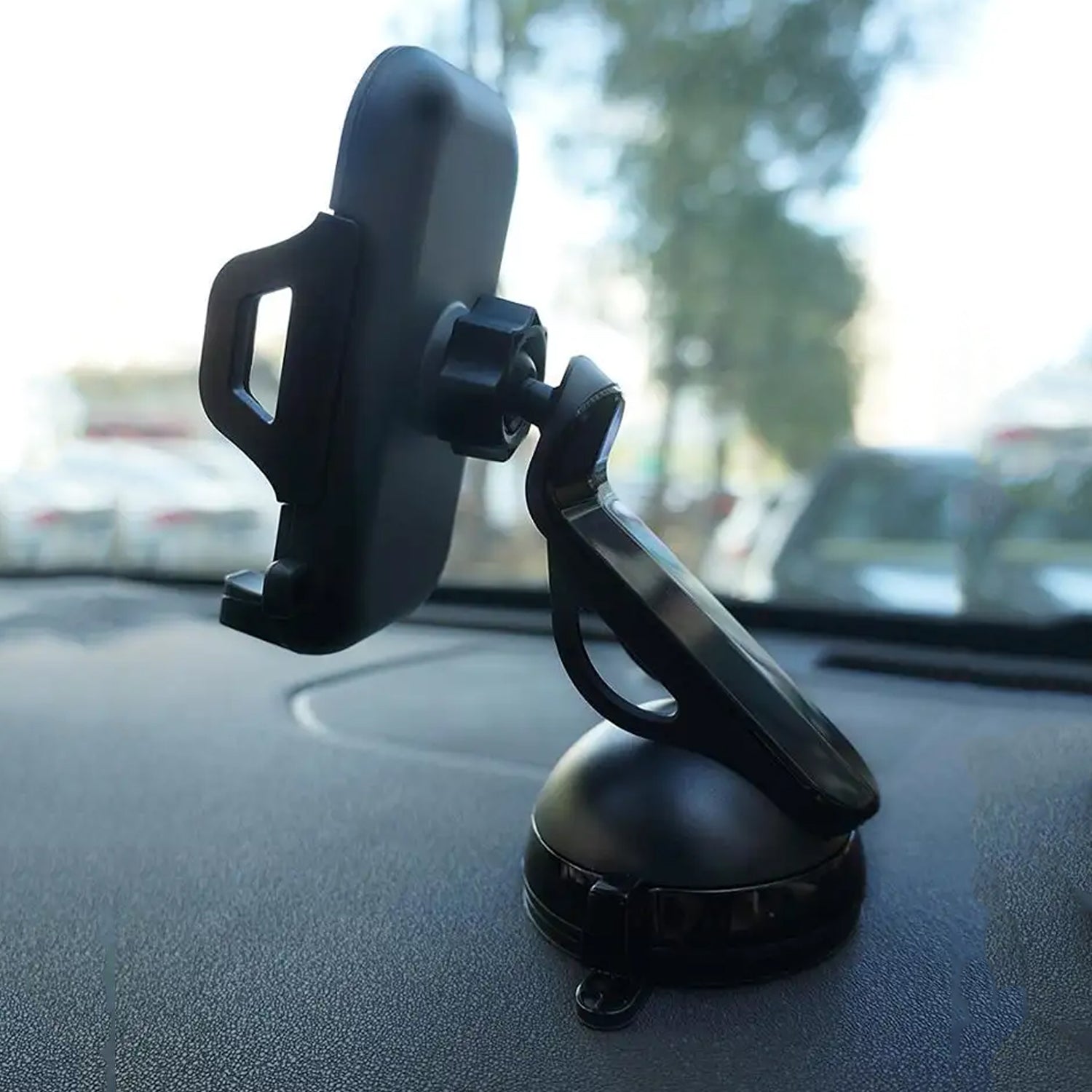 6100 Mobile Phone Holder for Car Mobile Phone Holder Dashboard Windscreen 3 in 1 Smartphone Holder Car DeoDap