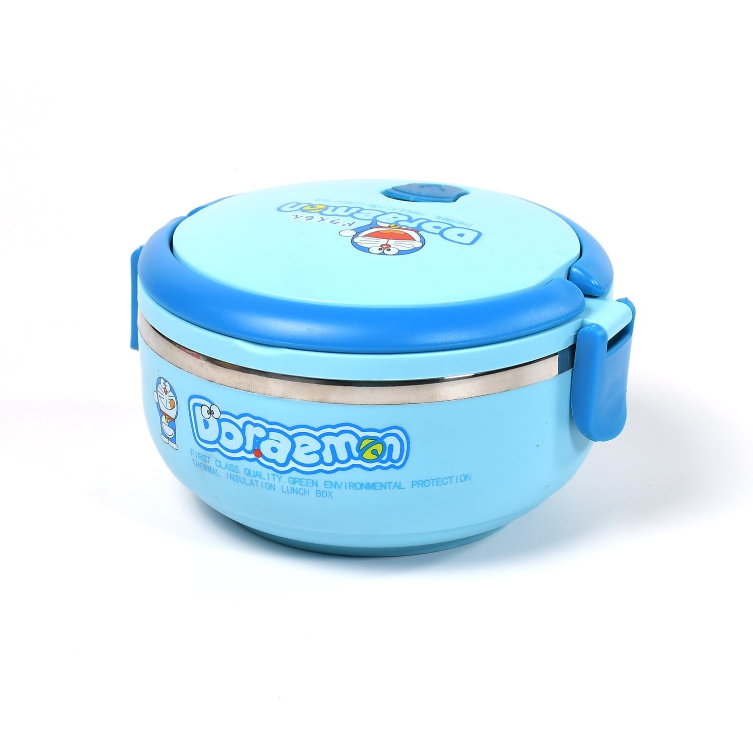 2874A Single Layer Doraemon Steel Lunch Box High Quality Premium Lunch Box  For Office & School Use DeoDap