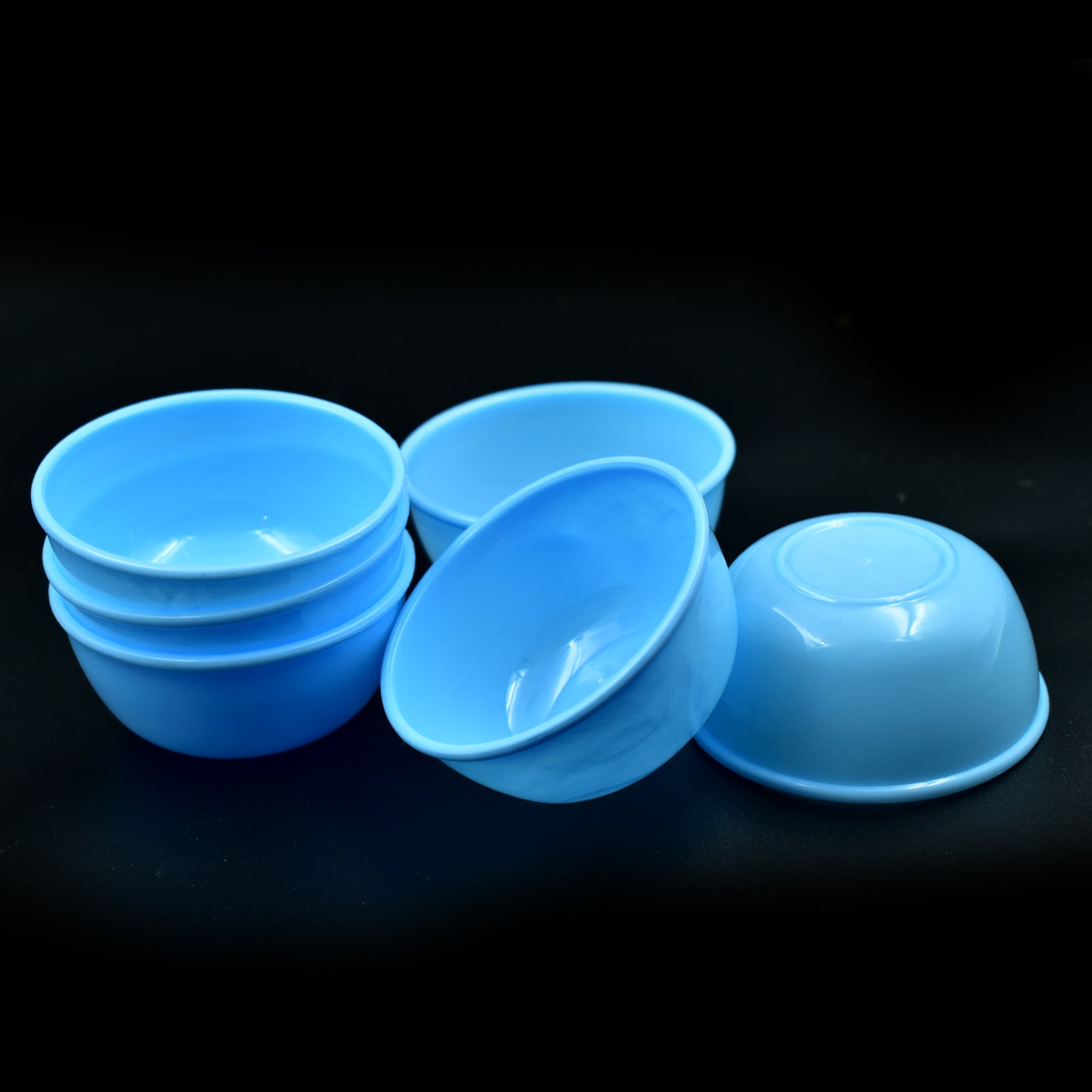 2425 Small Plastic Bowl Set, Microwave Safe Unbreakable, Set of 6 DeoDap
