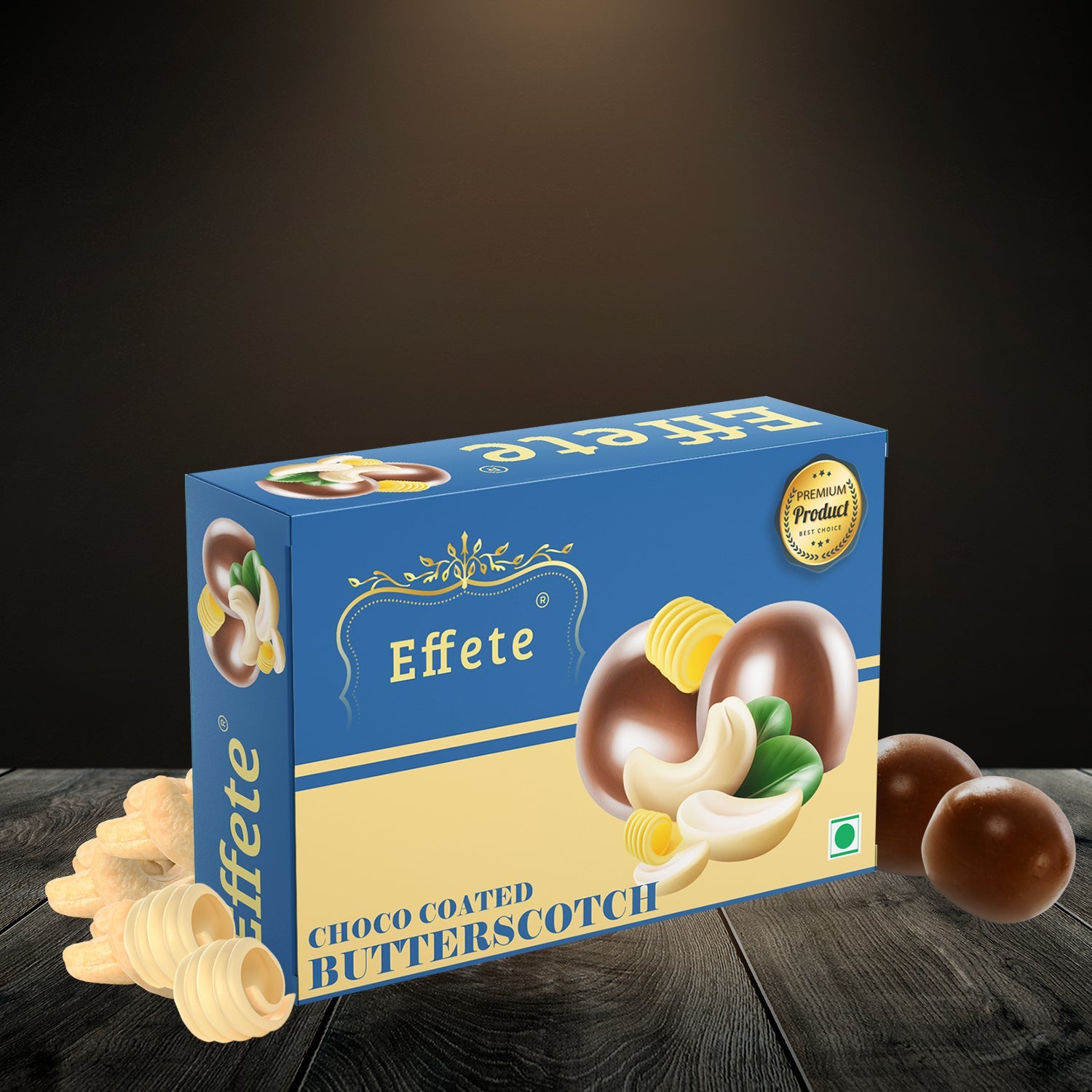 7825 EFFETE BUTTERSCOTCH CHOCOLATE 40GM 