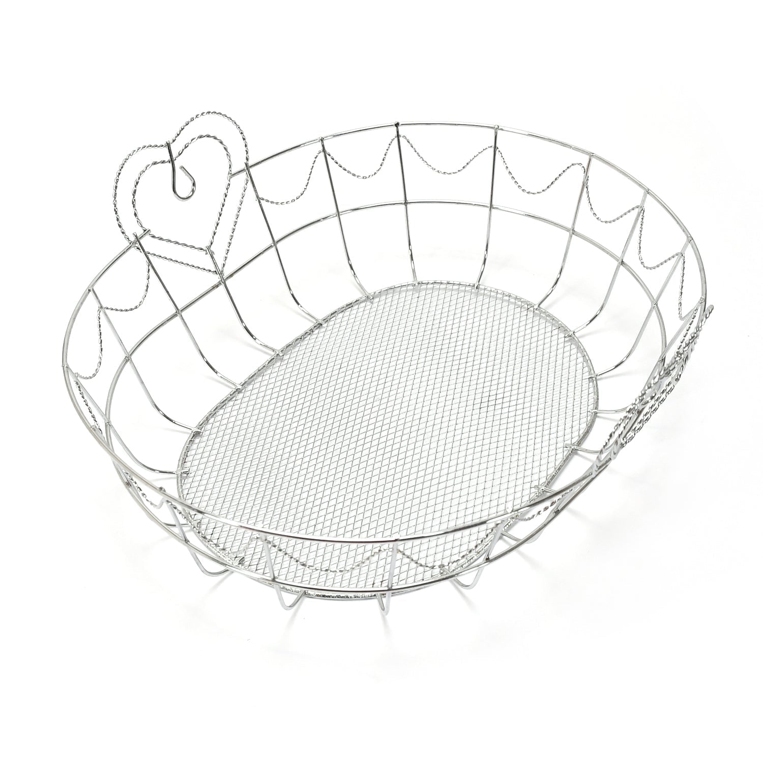 5254 Fruit Bowl Steel Multiuse Storage bowl For Kitchen & Home Use DeoDap