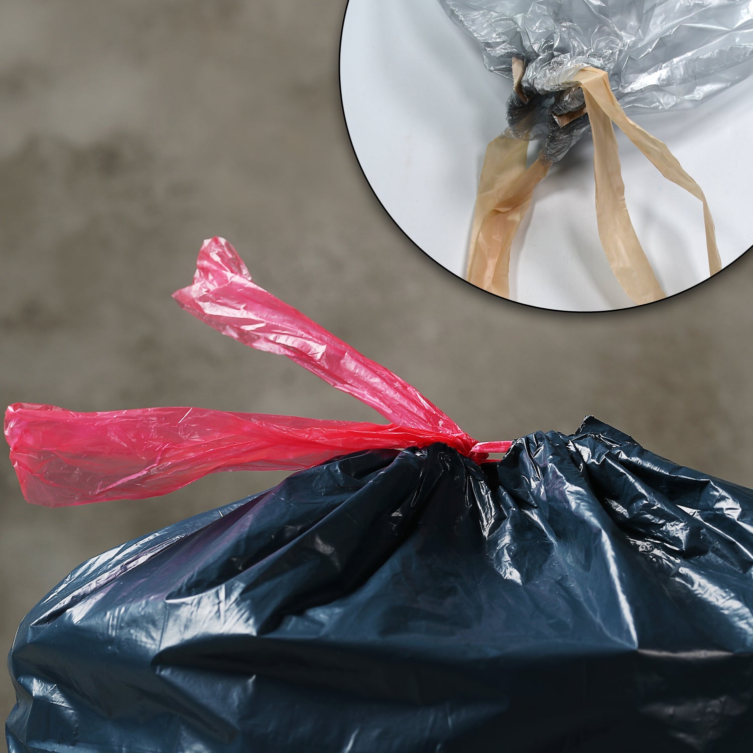 9249 1Rolls Garbage Bags/Dustbin Bags/Trash Bags 45x50Cm 