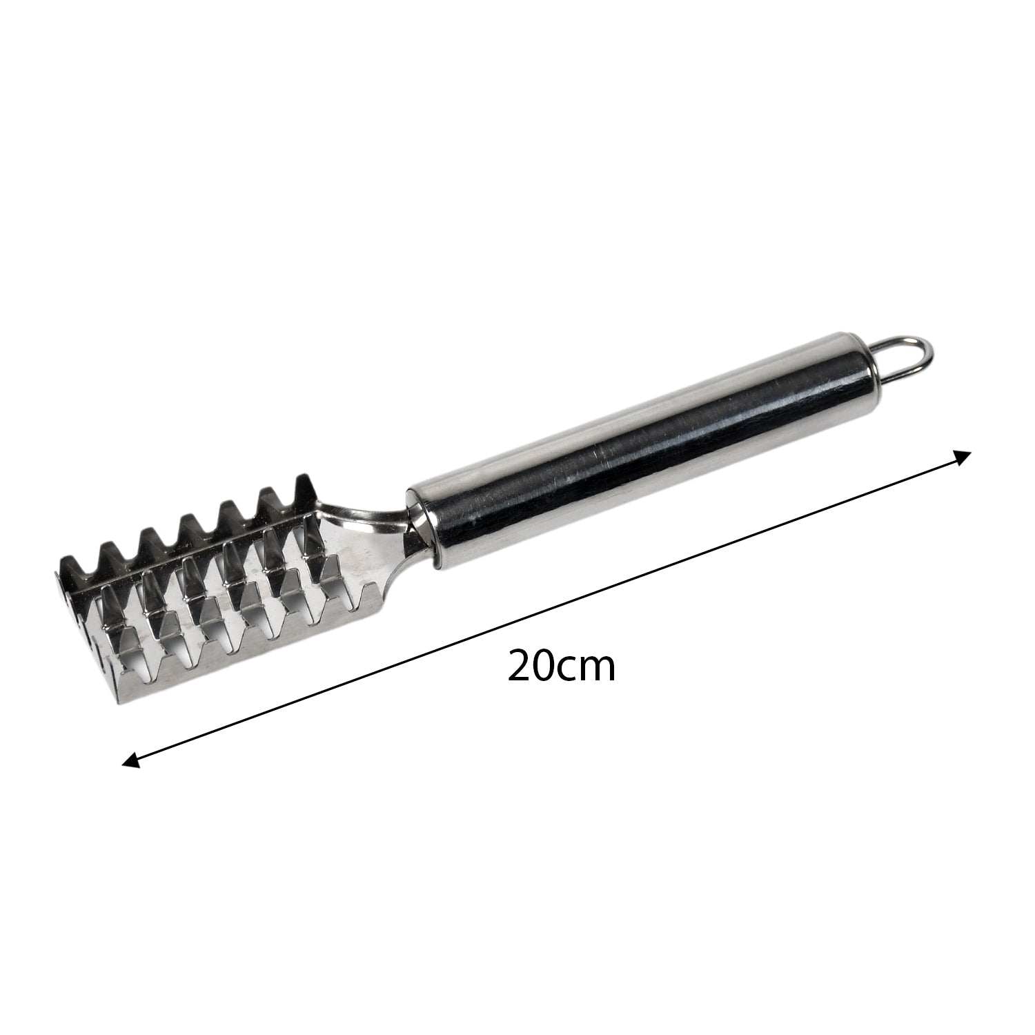 2194 Fish Scale Remover Scraper Stainless Steel Fish Cutting Tools Sawtooth Easily Remove Fish Scales-Cleaning Brush Scraper Kitchen Tool- DeoDap