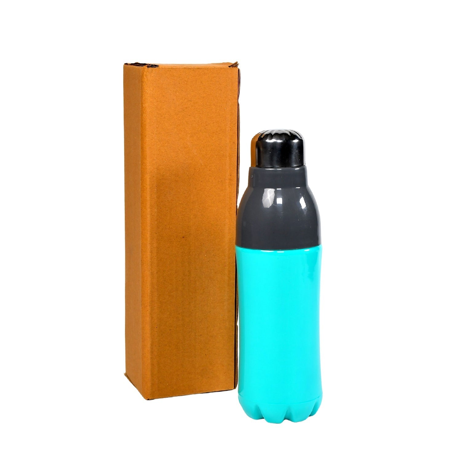 6411 Plastic Insulated Campus Water Bottle Double Wall Hot & Cold Plastic Bottle For School , Office & MultiUse Bottle  ( 500ml ) DeoDap