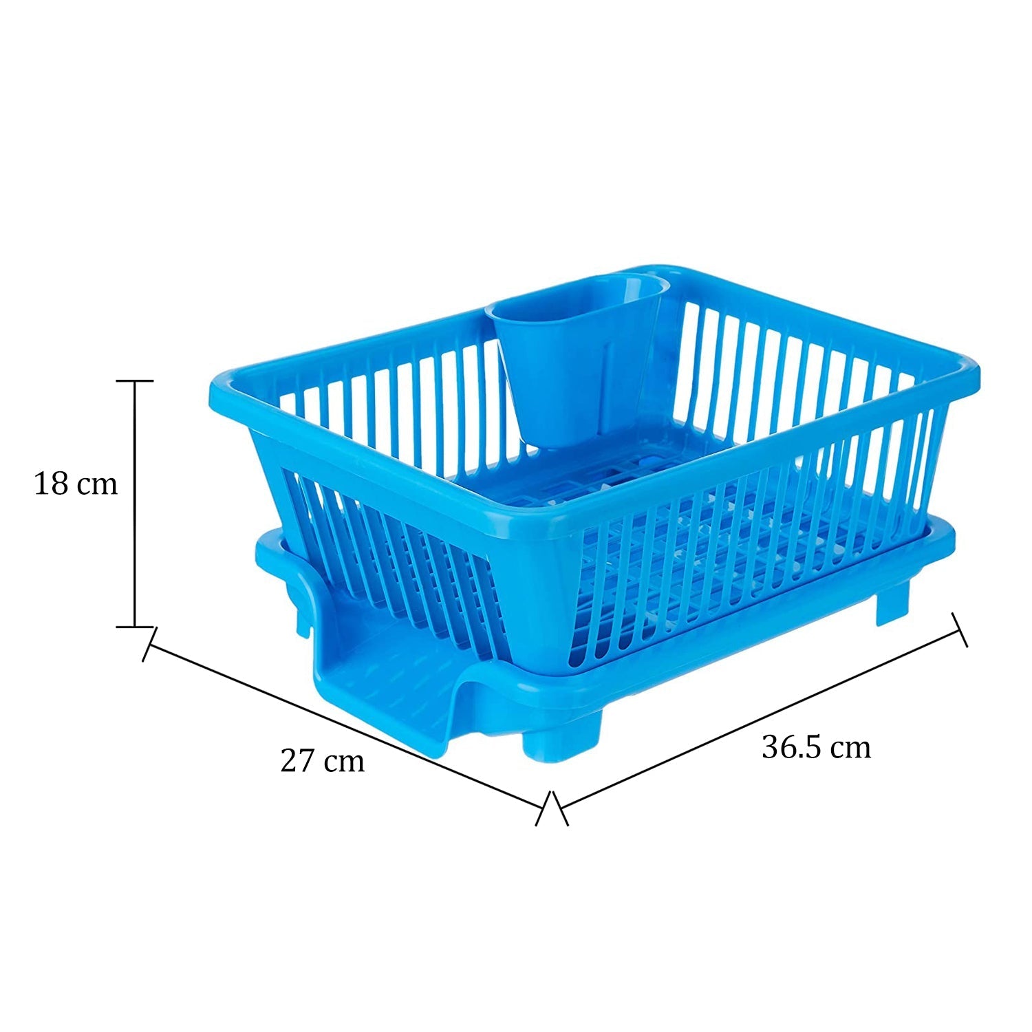 607 Plastic Sink Dish Drainer Drying Rack DeoDap