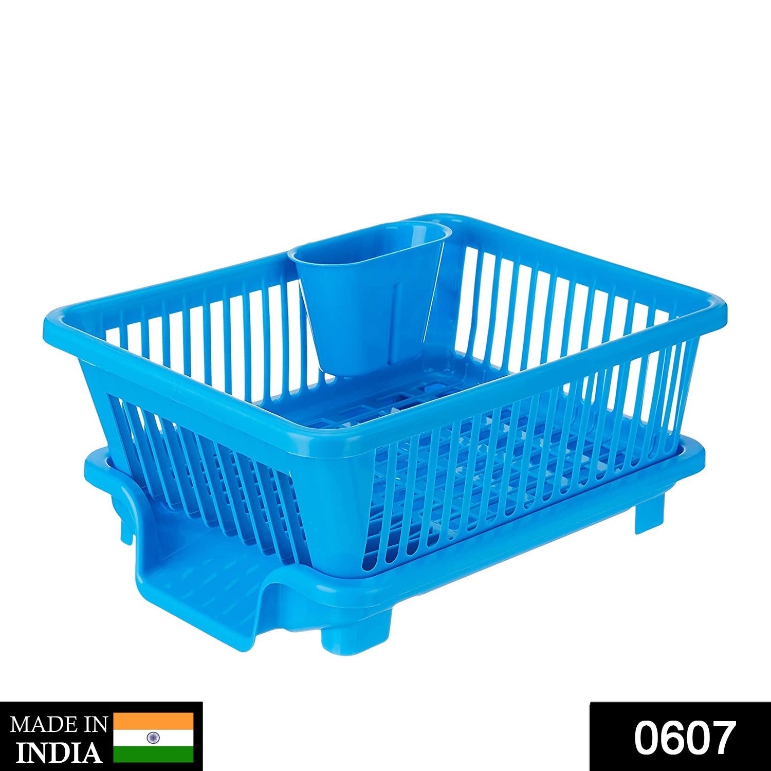 607 Plastic Sink Dish Drainer Drying Rack DeoDap