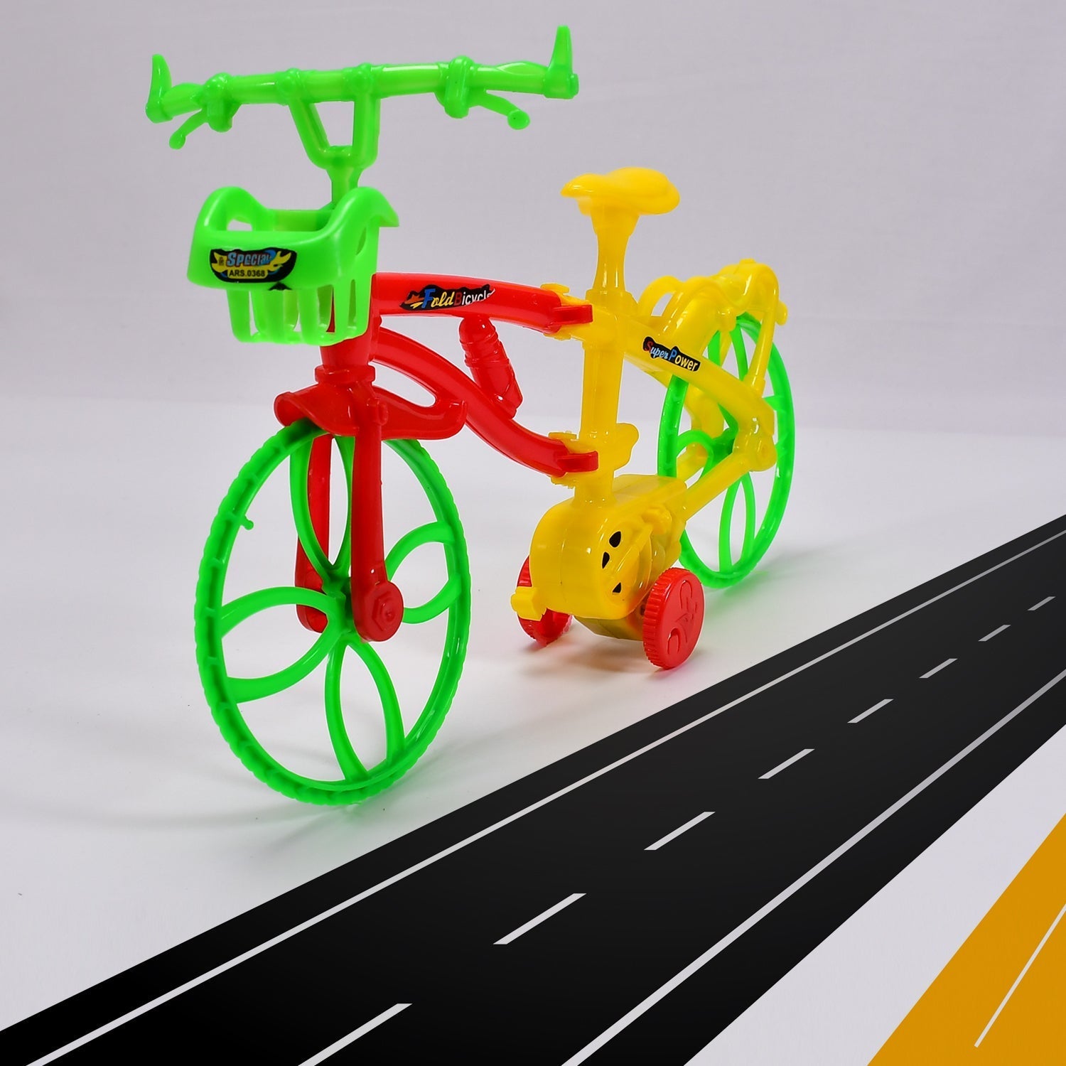 4457 Plastic Foldable Kids Bicycle Toy DeoDap