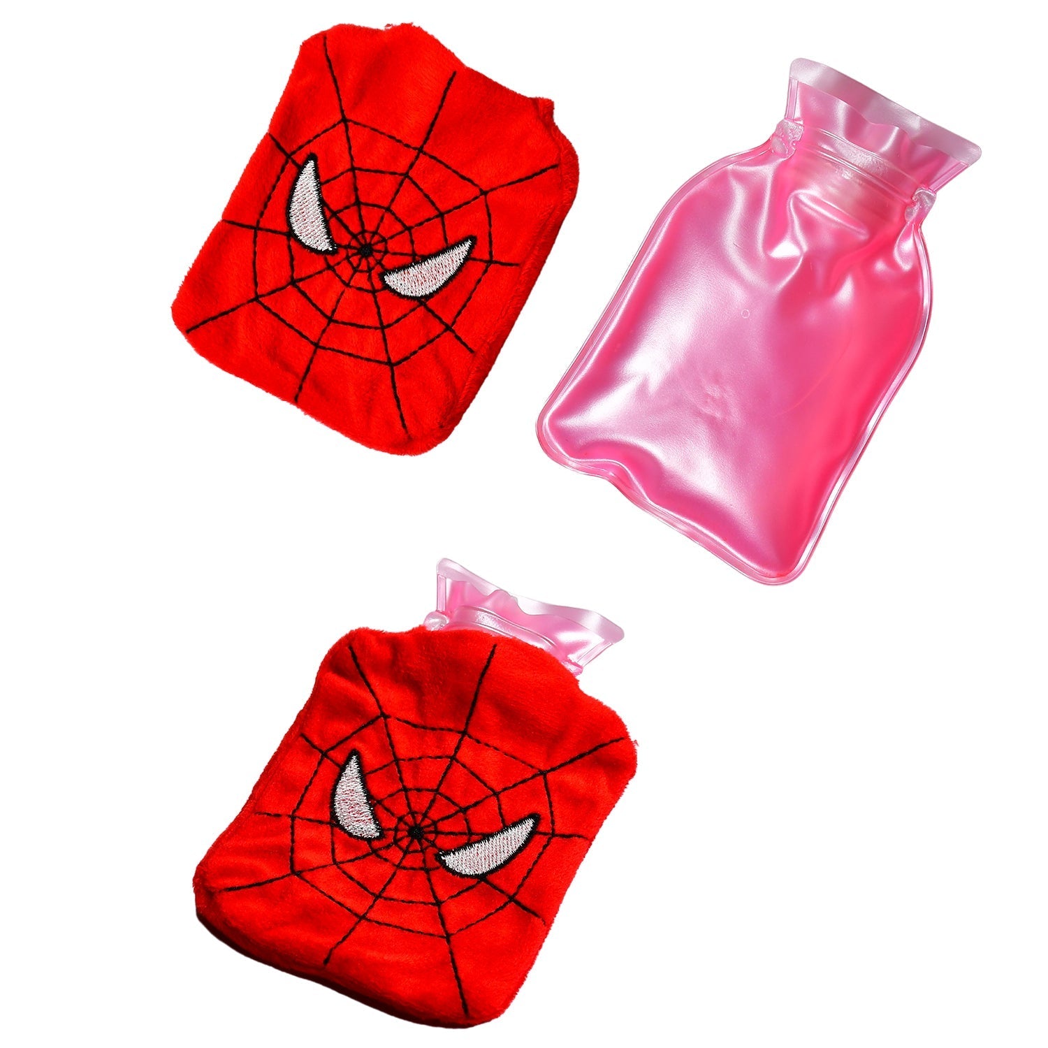 6508 Spiderman small Hot Water Bag with Cover for Pain Relief, Neck, Shoulder Pain and Hand, Feet Warmer, Menstrual Cramps. DeoDap