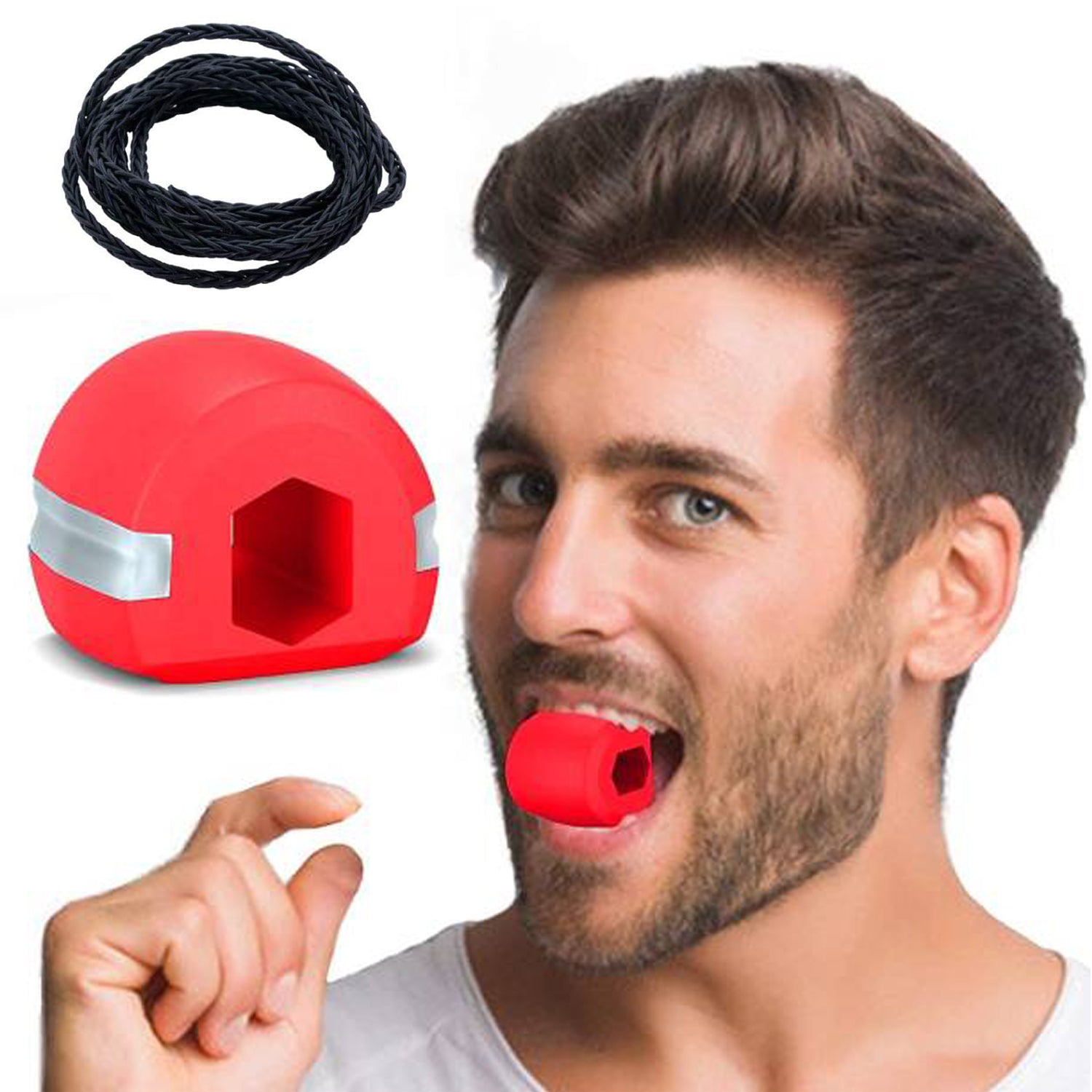 6101V Jawline Exerciser tool for men & women 