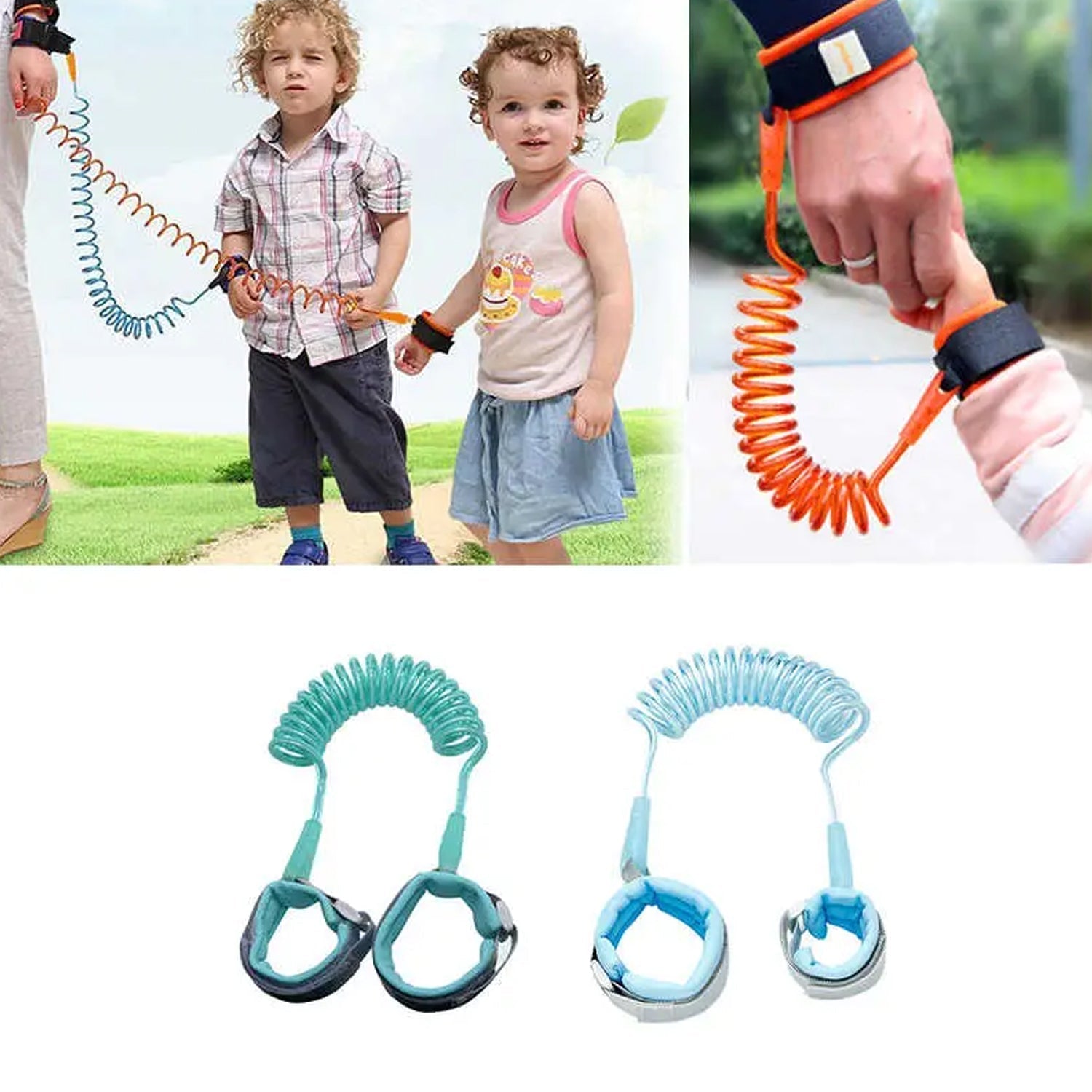 0369 Baby Child Anti Lost Safety Wrist Link Harness Strap Rope Leash Walking Hand Belt for Toddlers Kids DeoDap