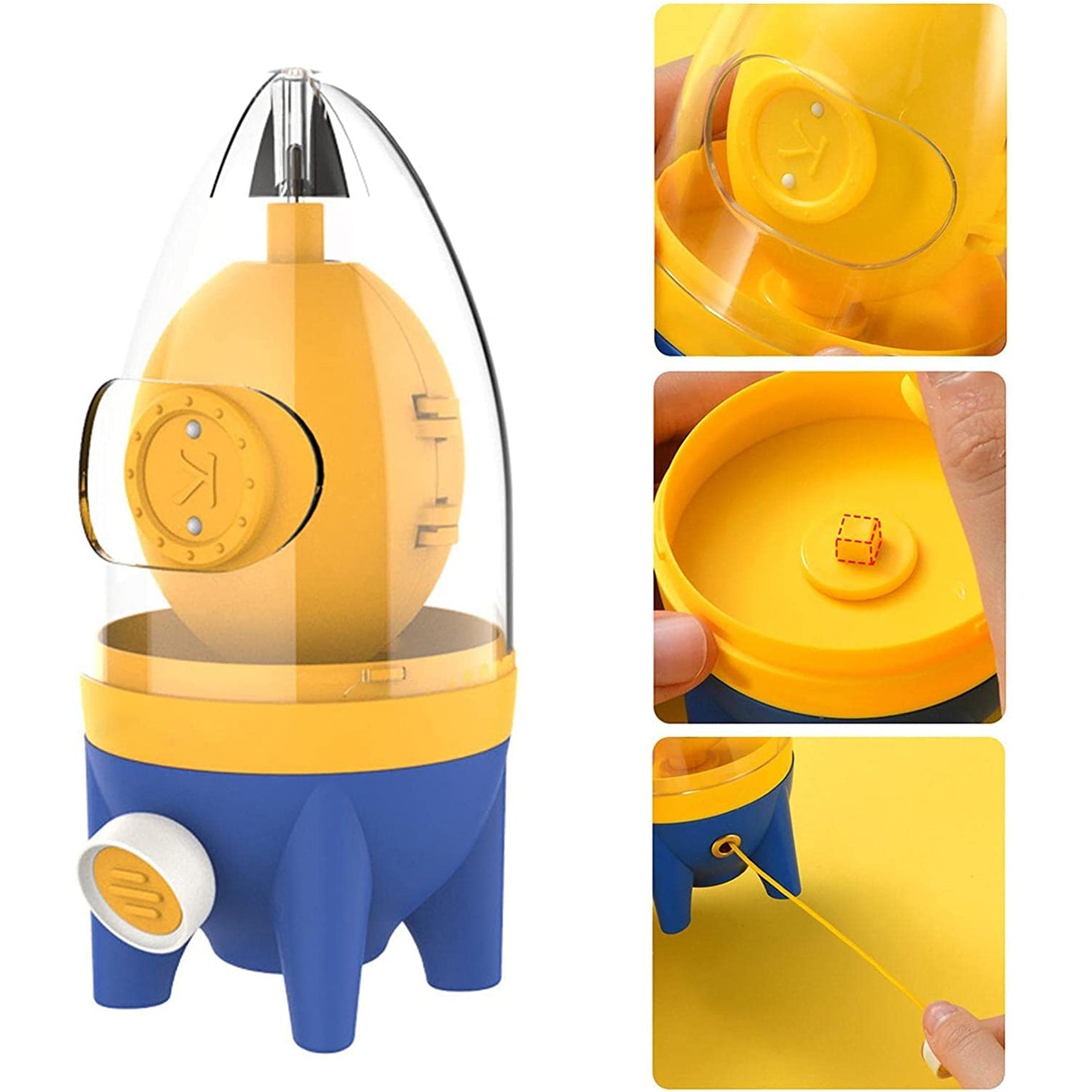 7156 Manual Golden Egg Puller Scrambler Household White Yolk Mixer Kitchen Tool Mix Manual Scrambler Convenient Without Breaking Eggs. DeoDap