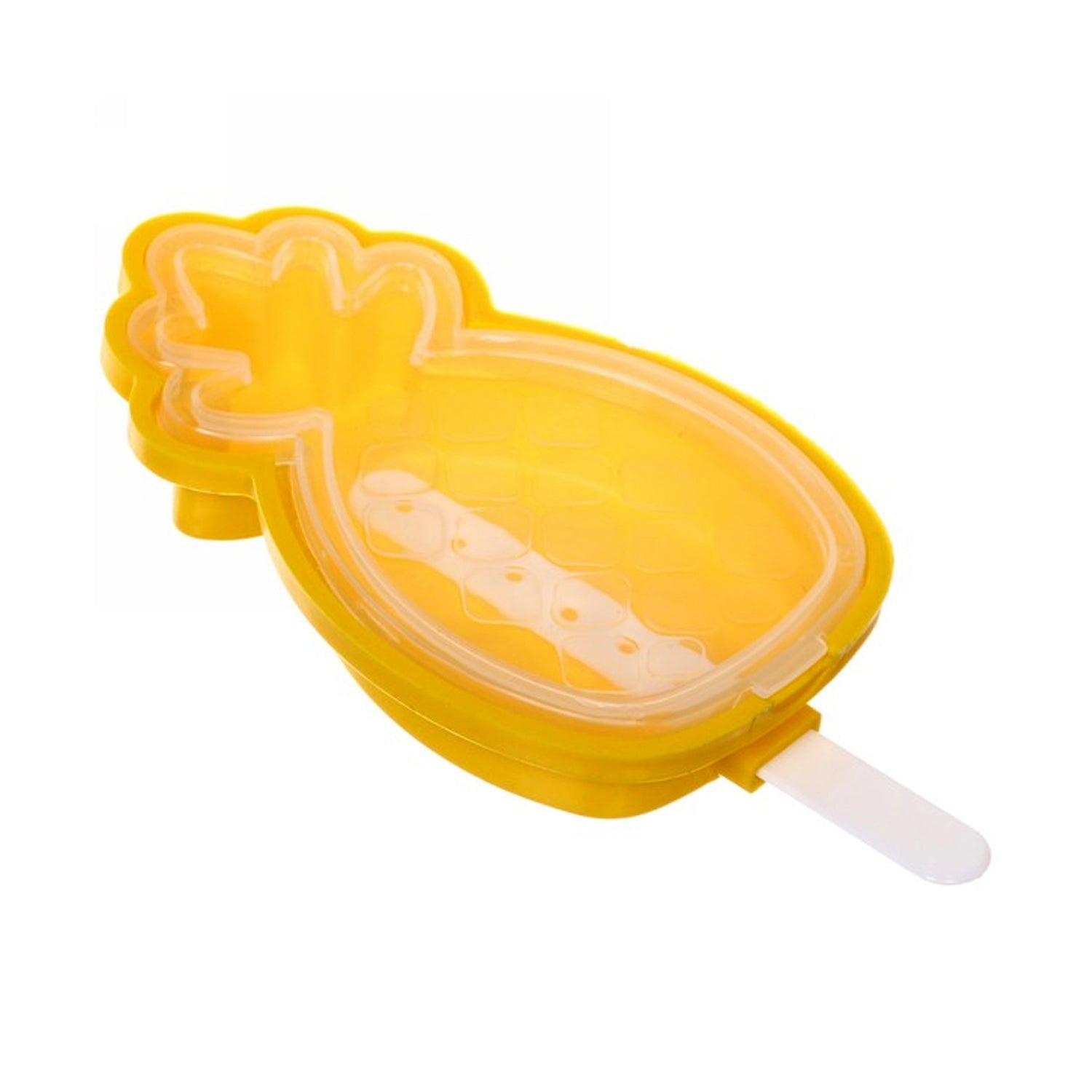 7171 Durable Pineapple Shape Ice Candy Cream Mould Silicone Popsicle Mold Ice Pop DIY Kitchen Tool Ice Molds DeoDap