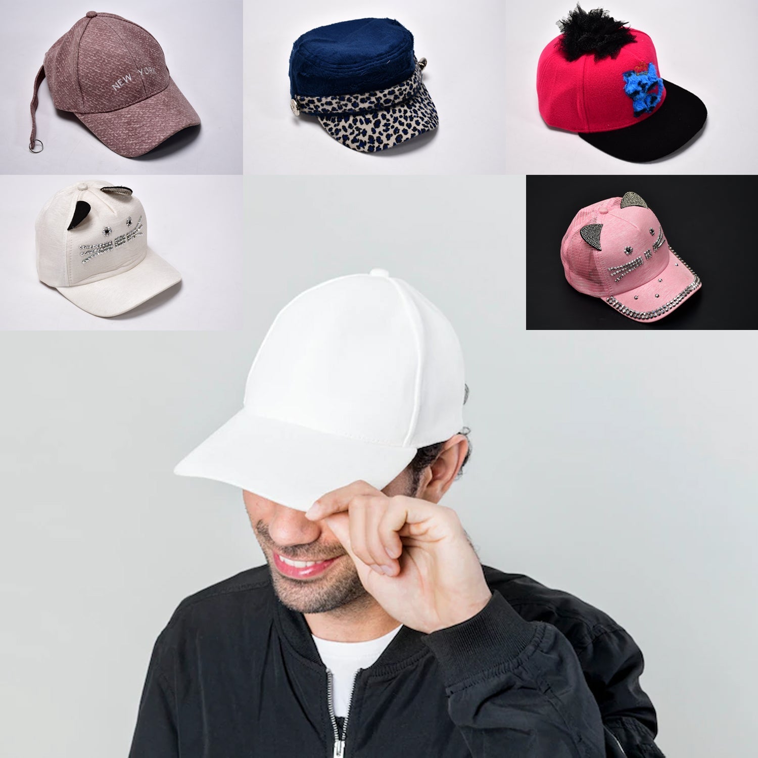 7369 Classic MIx Design Snap back Hat Cap Hip Hop Style DeoDap