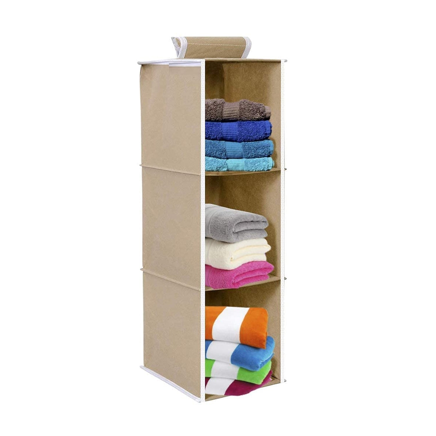 4074 Clothes Storage Organiser , Storage Organiser, Washable  Organiser, Clothing & Storage, Drawer Organiser for Home Use DeoDap