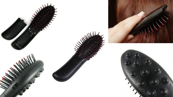 1301 2In1 Head Massager Hairbrush For Treatment of Hair 