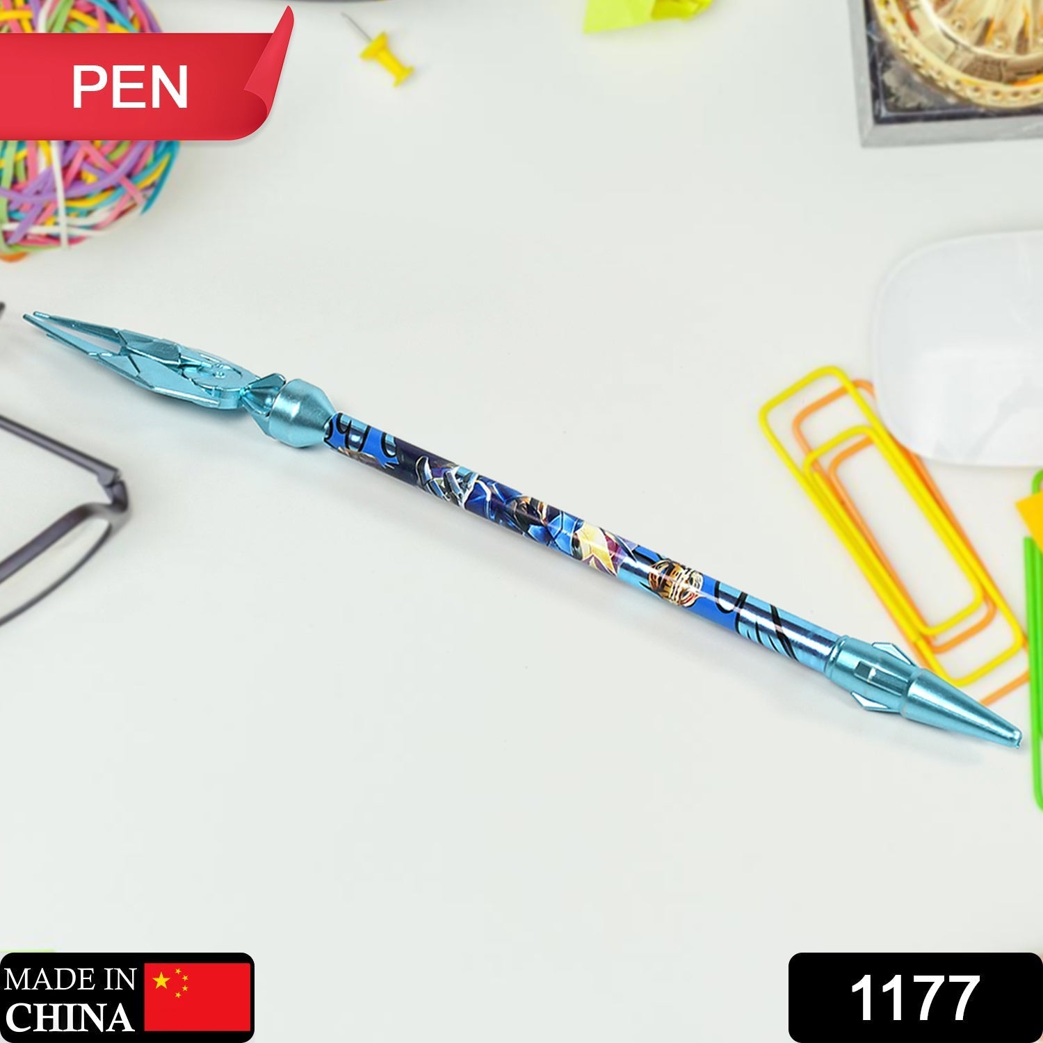 1177 Black Writing Pens Ballpoint Black Ink Gel Pen Party Gift Gel Ink Pens Funny School Stationery Office Supplies DeoDap
