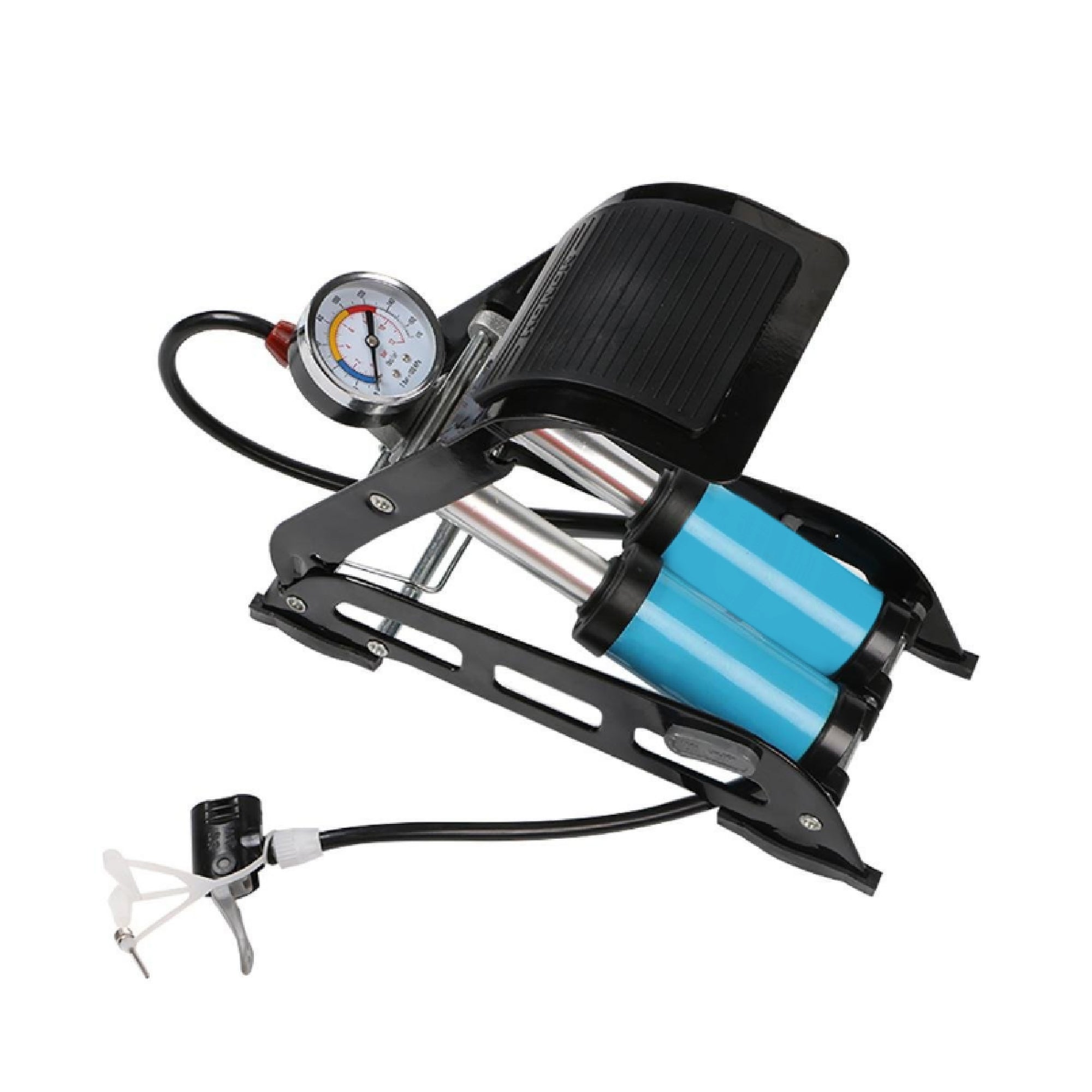 1691 Portable High Pressure Foot Air Pump Compressor for Car and Bike 