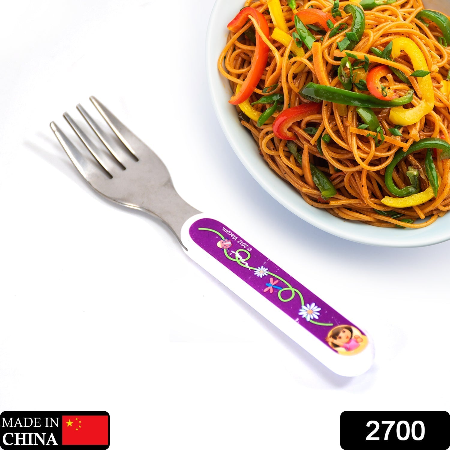 2700 STAINLESS STEEL FORKS WITH COMFORTABLE GRIP DINING FORK DeoDap