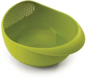 108 Kitchen Plastic big Rice Bowl Strainer Perfect Size for Storing and Straining DeoDap