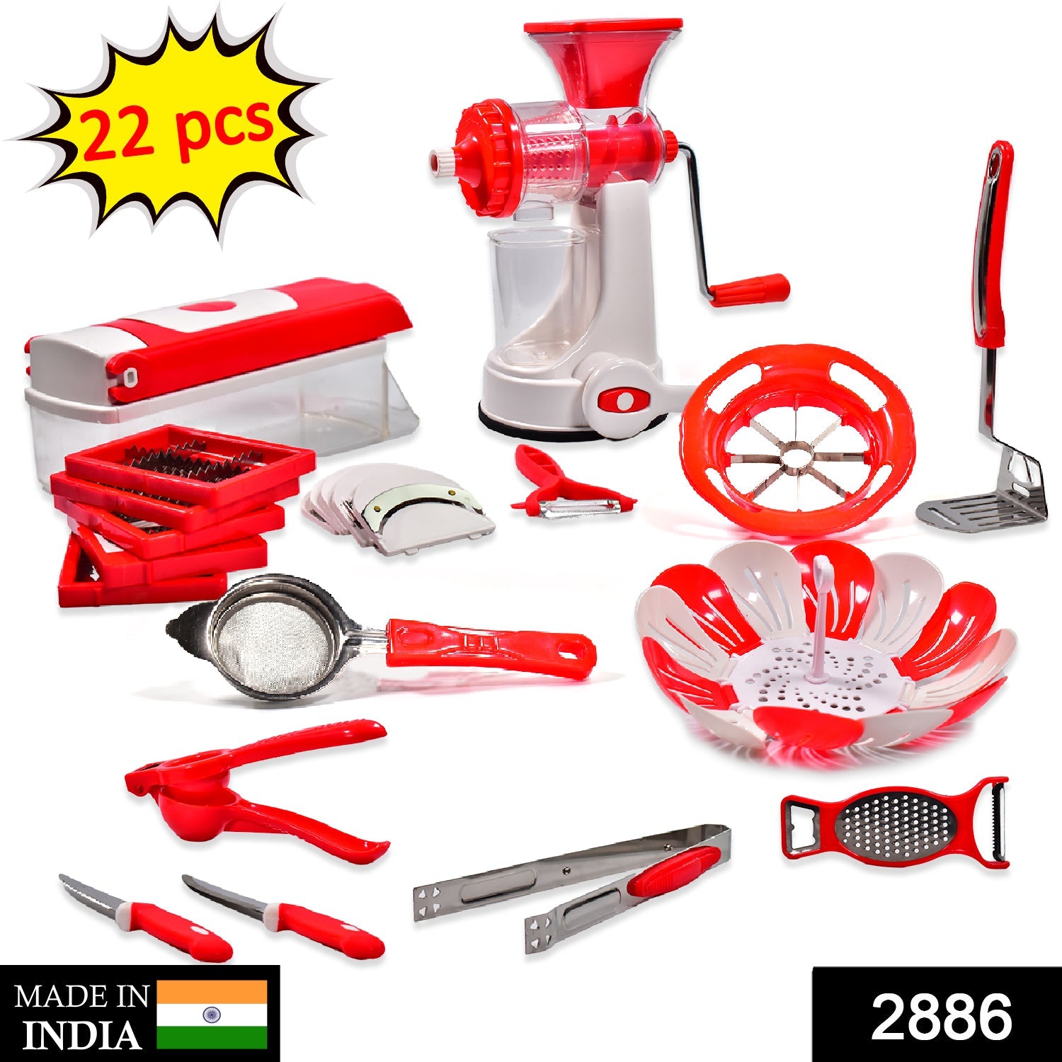 2886 Kitchen Tools Set (Pack of 22) 