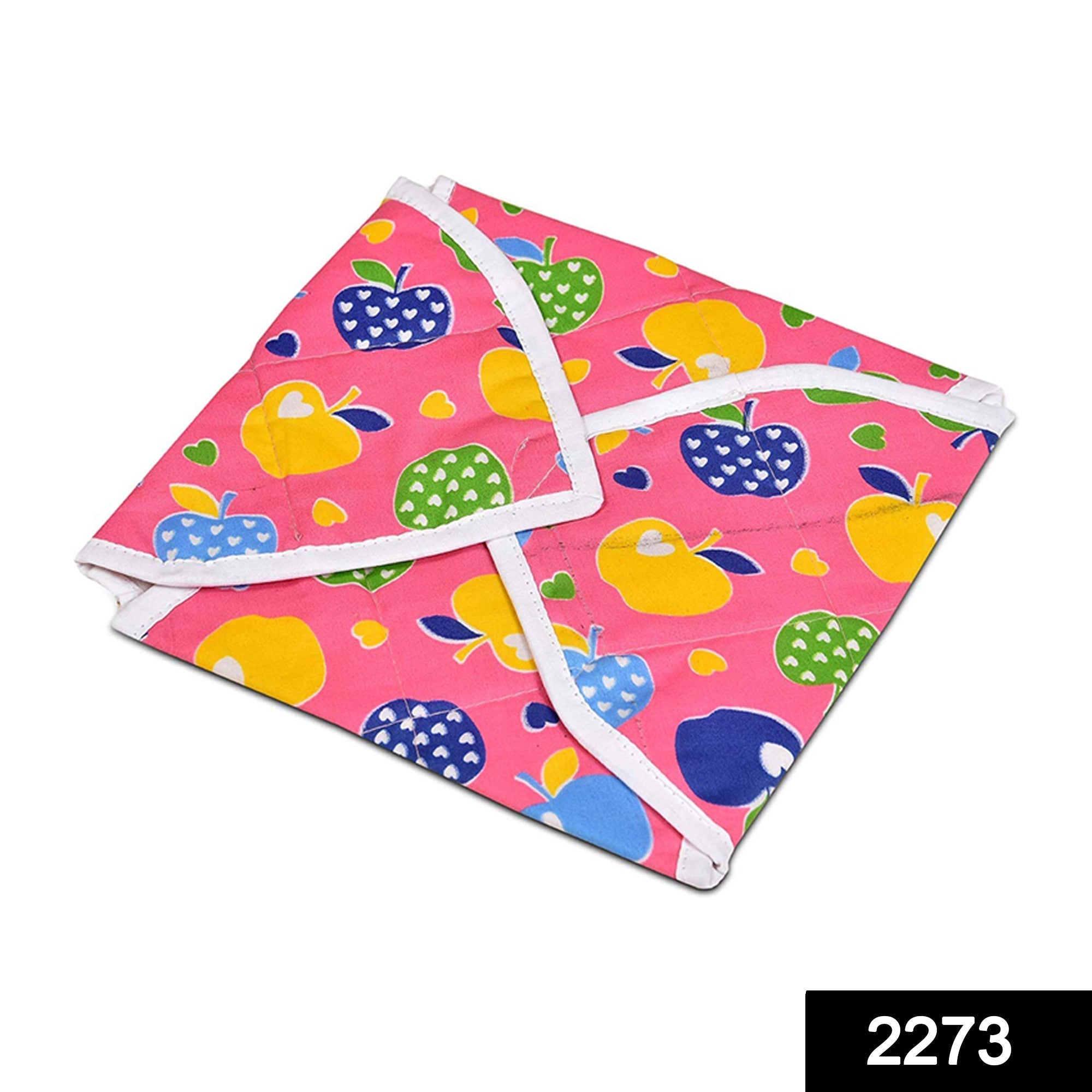 2273 Square Hygienic Roti/Chapati Multi Print Design Cover DeoDap