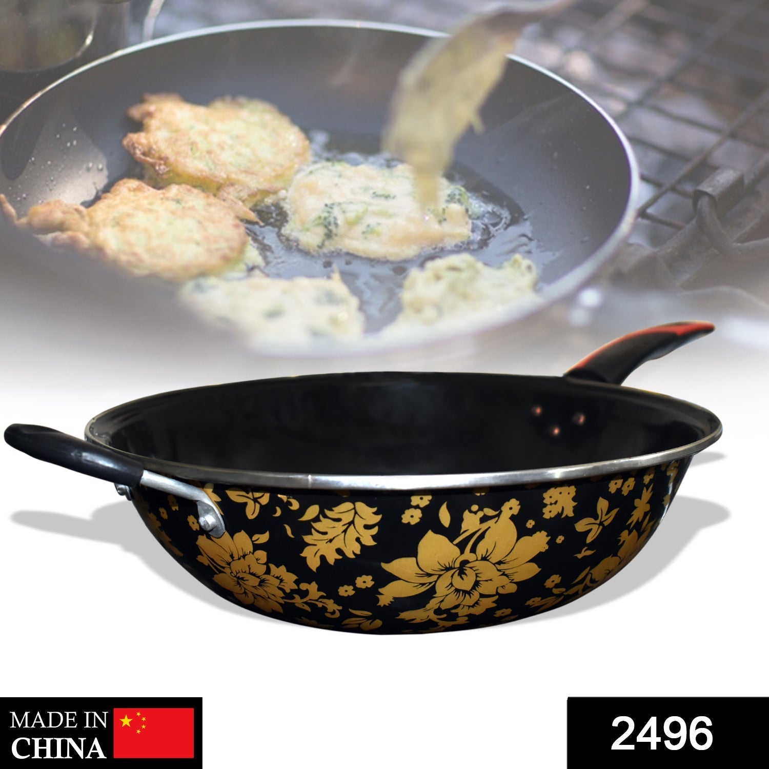 2496 premium quality Aluminium fry Pan Pot (B grade) DeoDap