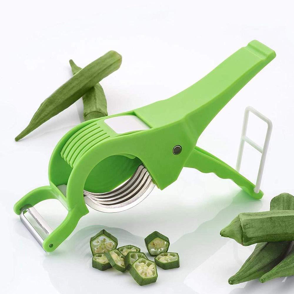 158 Vegetable Cutter with Peeler DeoDap