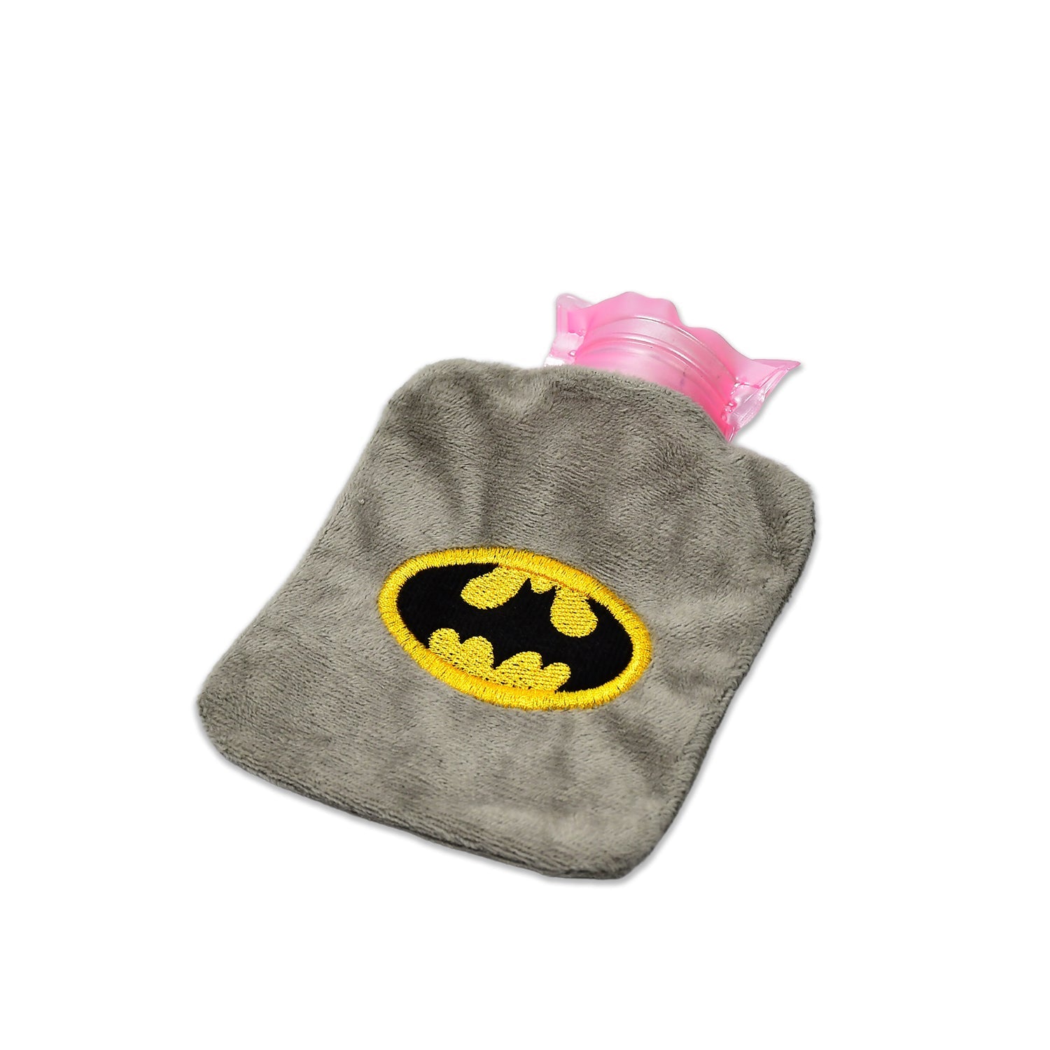 6505 Batman small Hot Water Bag with Cover for Pain Relief, Neck, Shoulder Pain and Hand, Feet Warmer, Menstrual Cramps. DeoDap