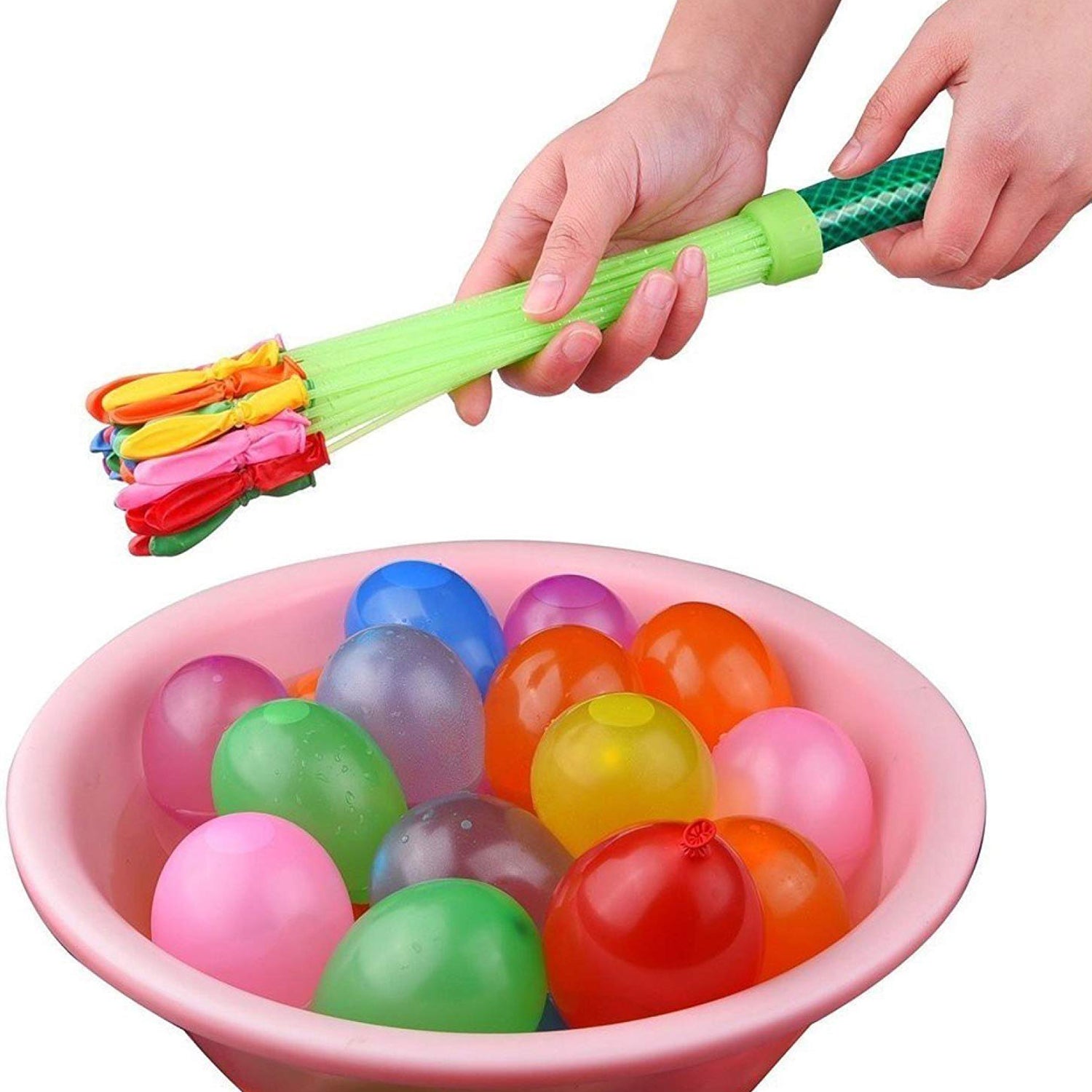 1359 Holi Magic Water Balloons for Kids - 111 pcs (Multicolor) DeoDap