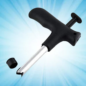 0854 Premium Quality Stainless Steel Coconut Opener Tool/Driller with Comfortable Grip DeoDap