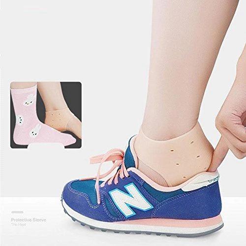 339 Moisturizing Skin Softening Silicone Gel for Dry Cracked Heel Repair (Multicolour) Your Brand